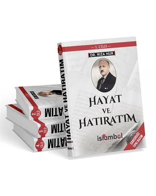 Rıza Nur Hayat ve Hatıratım Seti (4 Kitap)