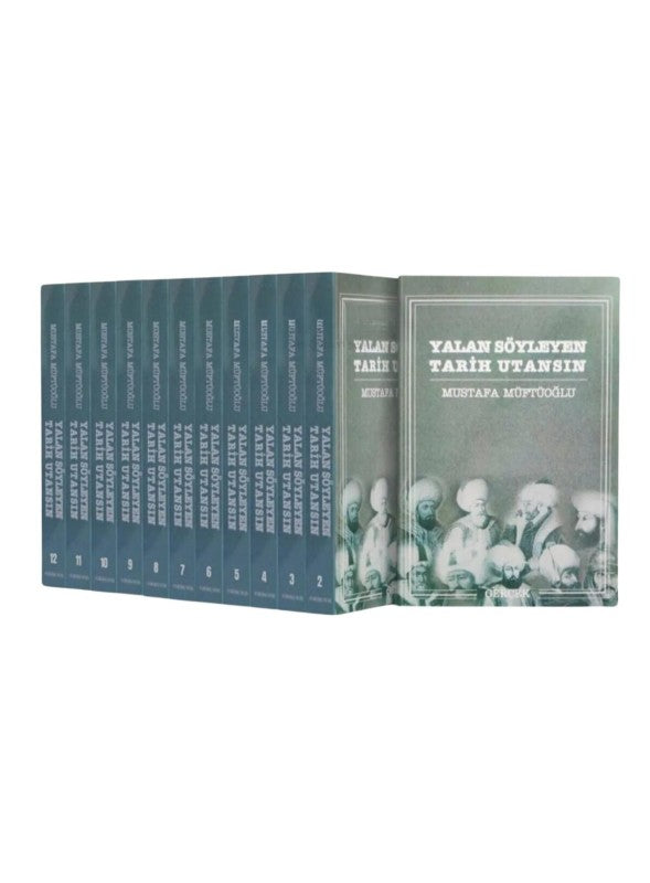 Yalan Söyleyen Tarih Utansın Seti 12 Kitap, Mustafa Müftüoğlu