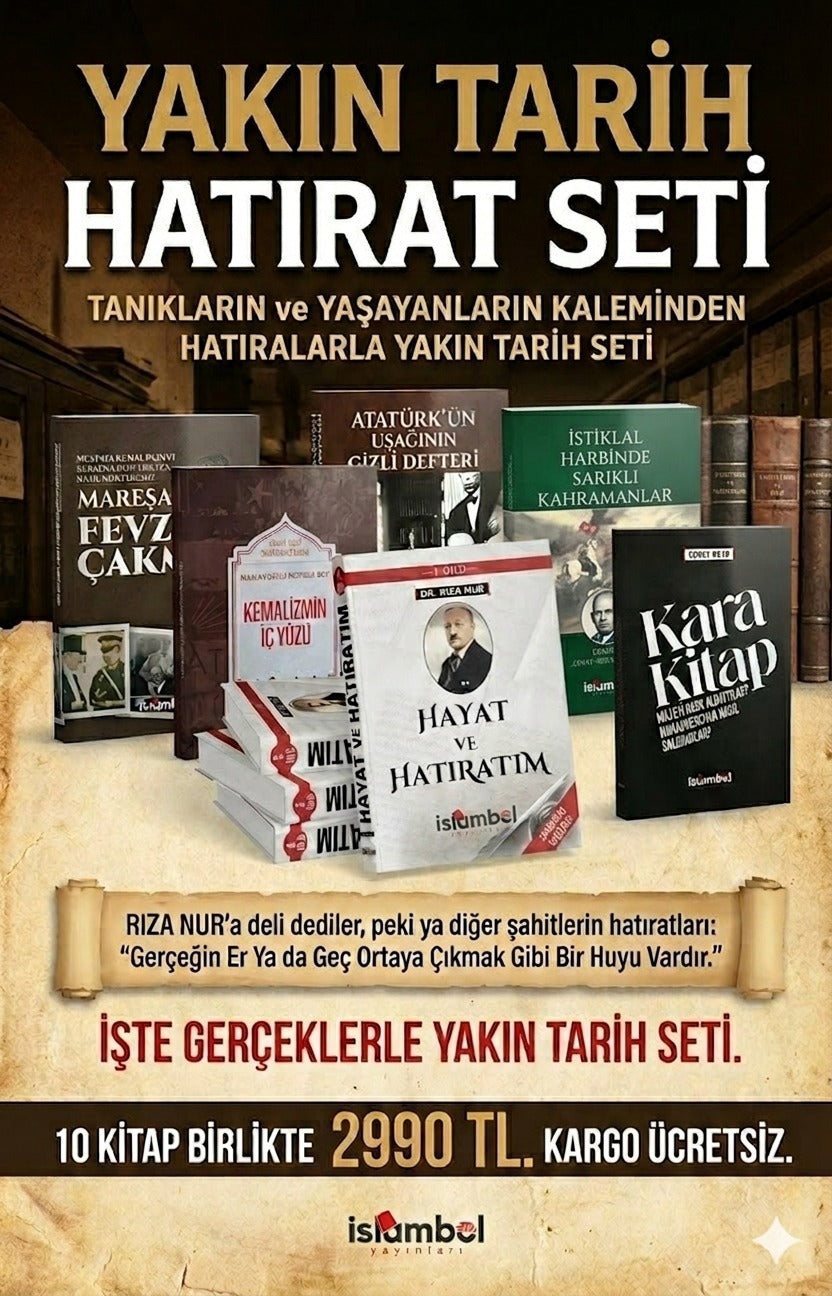 HATIRALARLA YAKIN TARİH SETİ 10 KİTAP