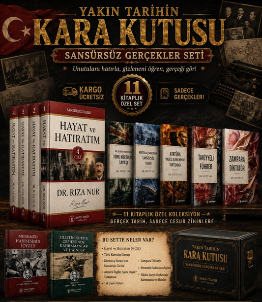 Yakın Tarihin KARA KUTUSU sansürsüz gerçekler SETİ 11 KİTAP