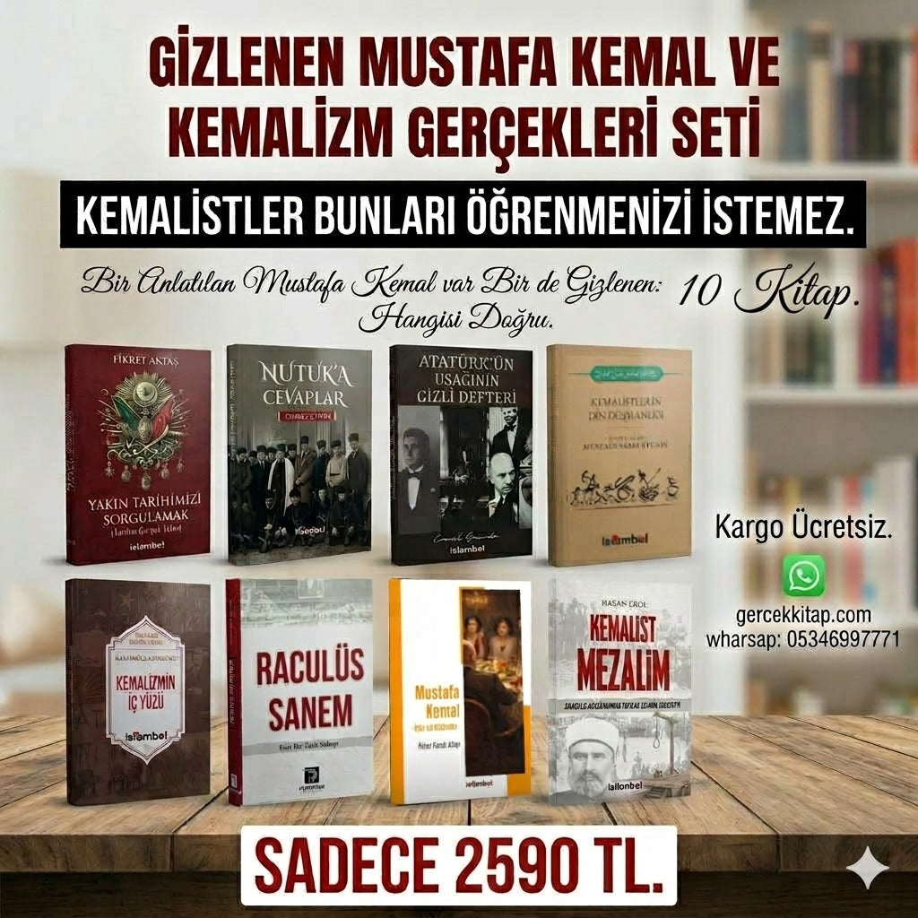Gizlenen Kemalizm Gerçekleri Seti (10 Kitap)