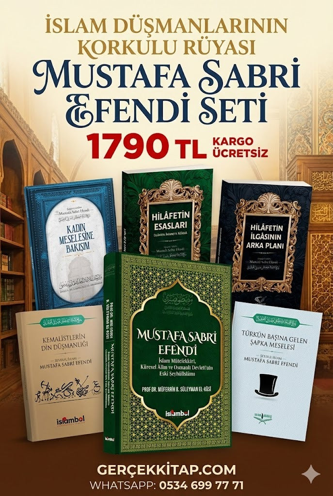 Şeyhülislam Mustafa Sabri Efendi Seti 6 Kitap Takım