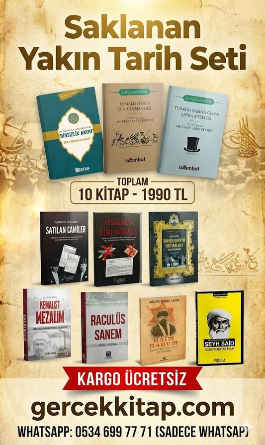 Saklanan Yakın Tarih Seti 10 Kitap