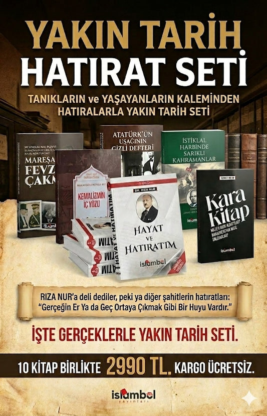 HATIRALARLA YAKIN TARİH SETİ 10 KİTAP