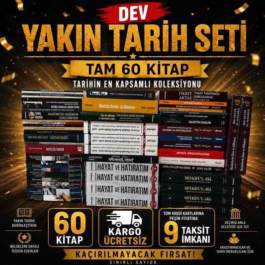 DEV YAKIN TARİH SETİ Tam 60 Kitap Takım