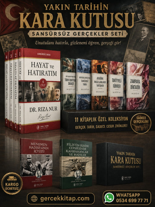 Yakın Tarihin KARA KUTUSU sansürsüz gerçekler SETİ 11 KİTAP