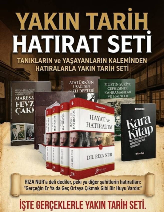 HATIRALARLA YAKIN TARİH SETİ 10 KİTAP