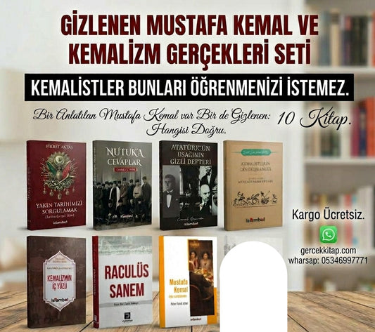Gizlenen Kemalizm Gerçekleri Seti (10 Kitap)