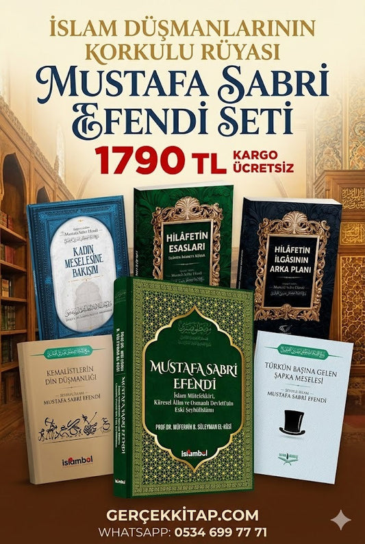 Şeyhülislam Mustafa Sabri Efendi Seti 6 Kitap Takım